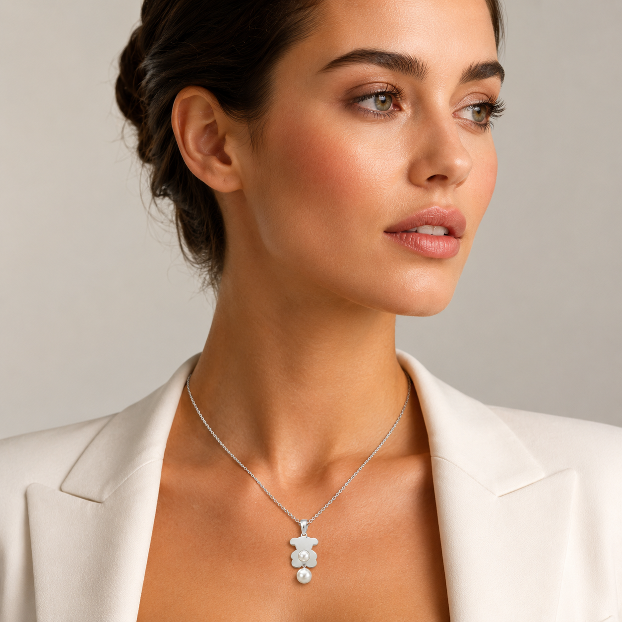 Collar Teddy Perla