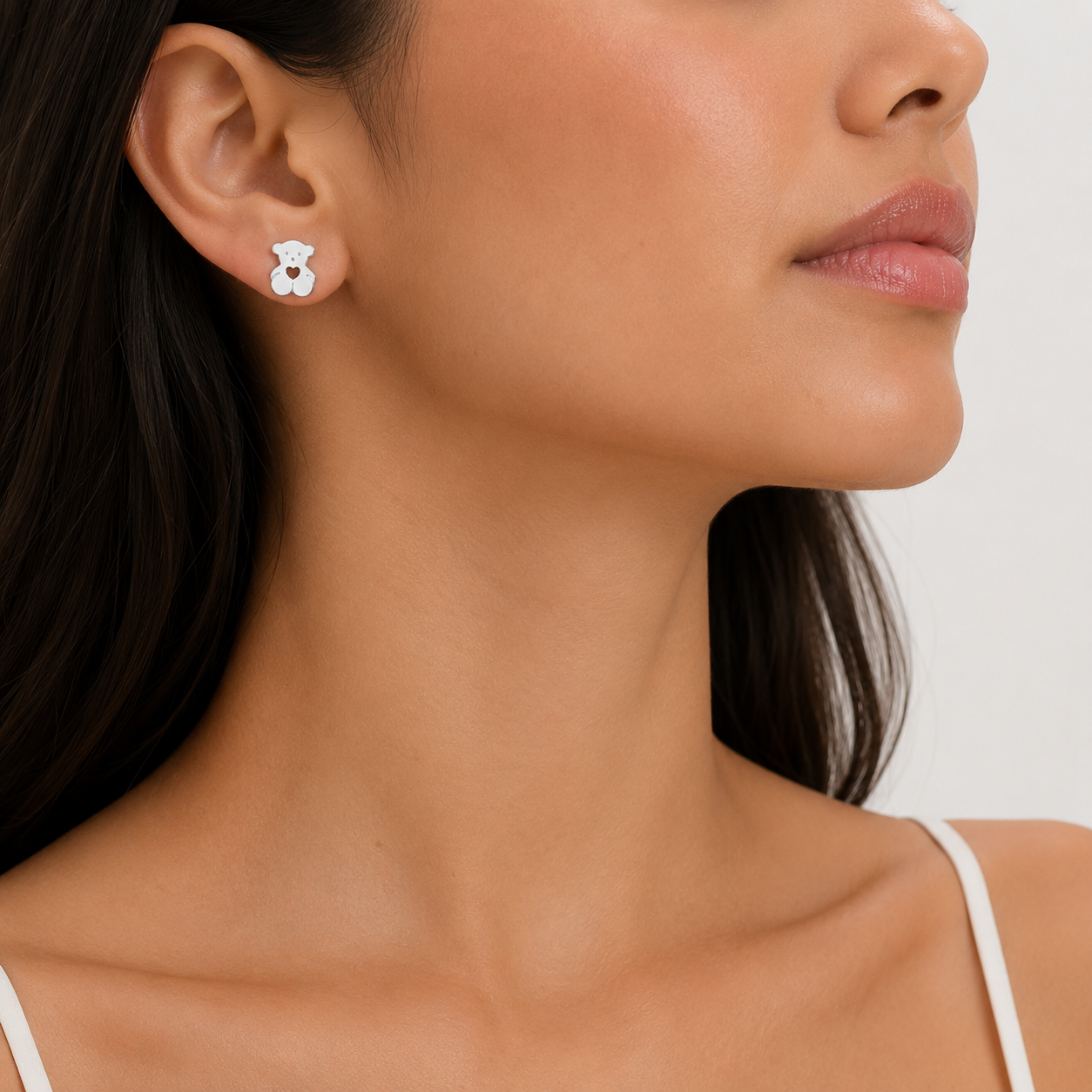 Aretes Teddy Corazon
