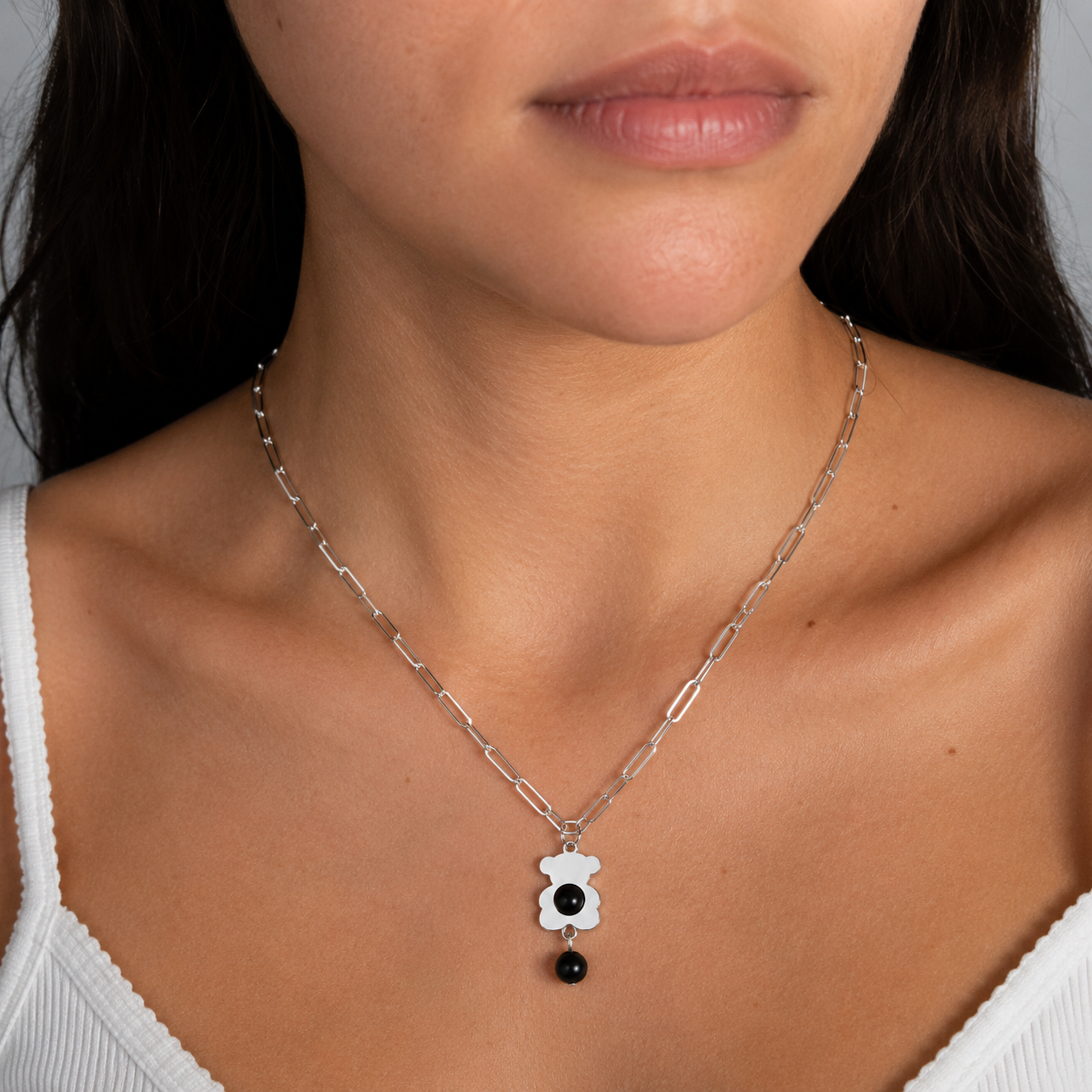Collar Osito Noir
