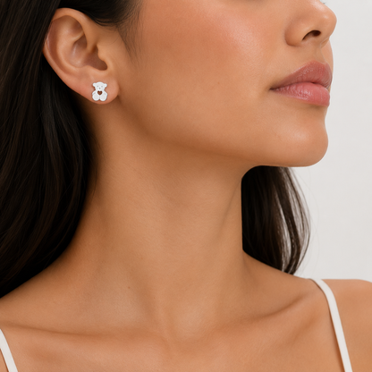 Aretes Teddy Corazon