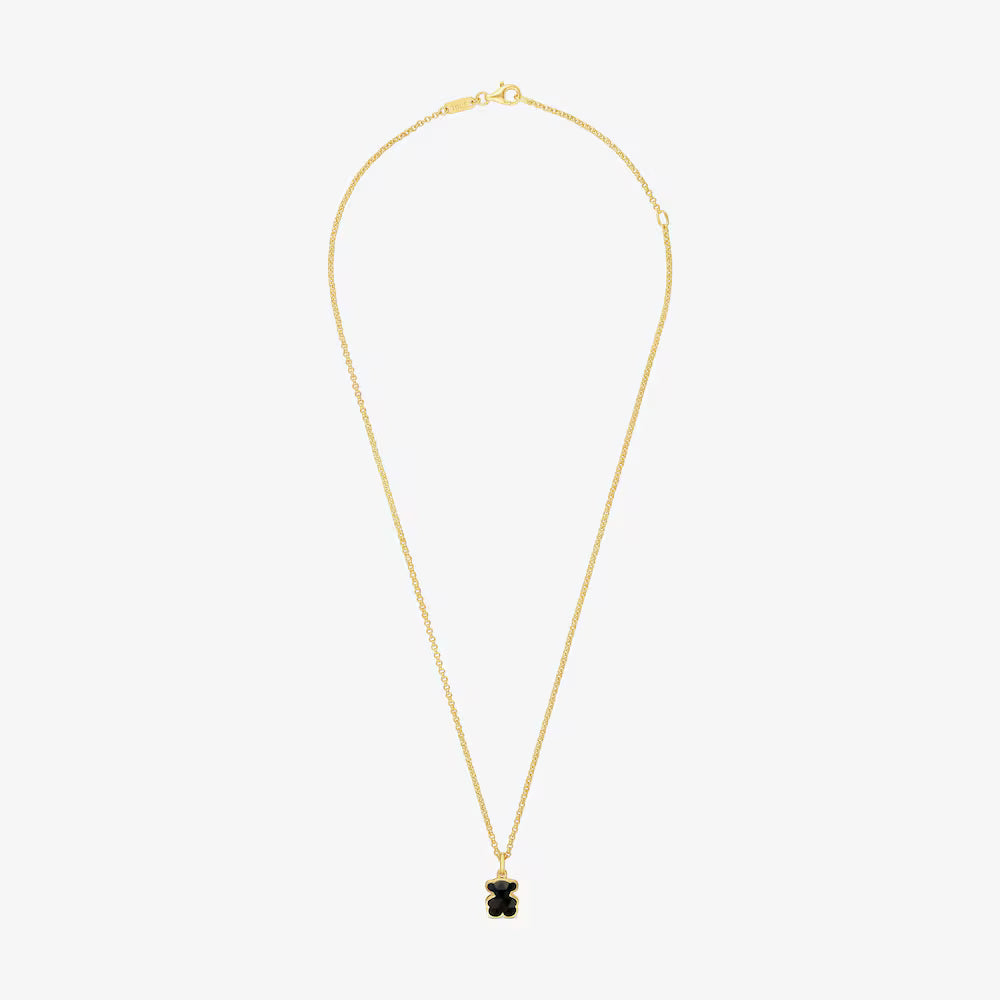 Collar Oso en Onix