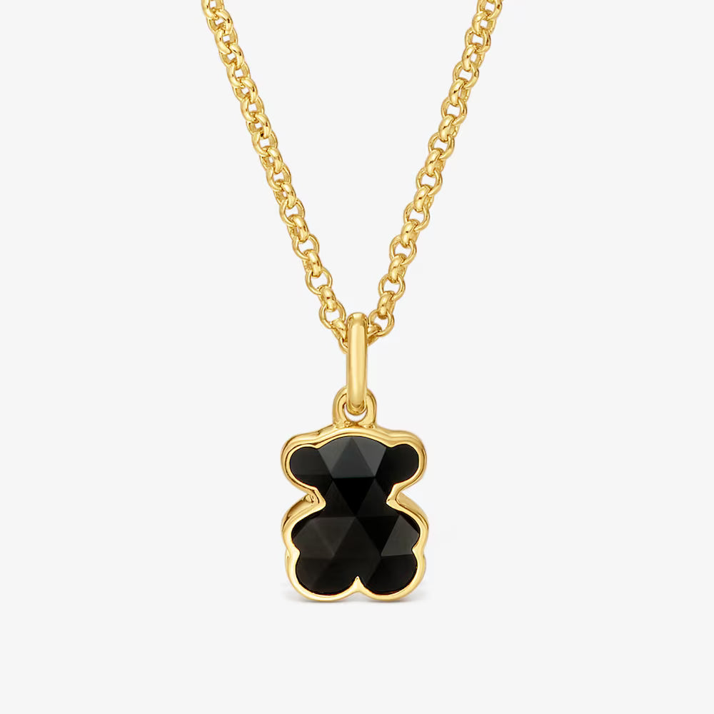 Collar Oso en Onix