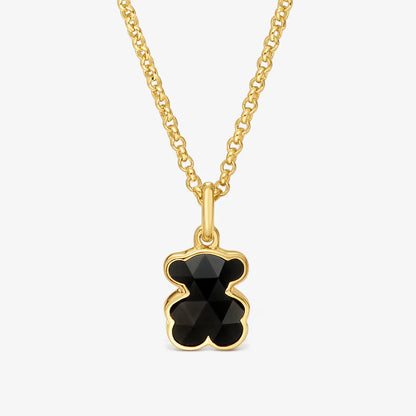 Collar Oso en Onix